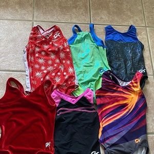 6 gk leotard bundle size child medium all good condition